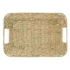 Draper James Woven Seagrass Tray 15" x 10" ~ New