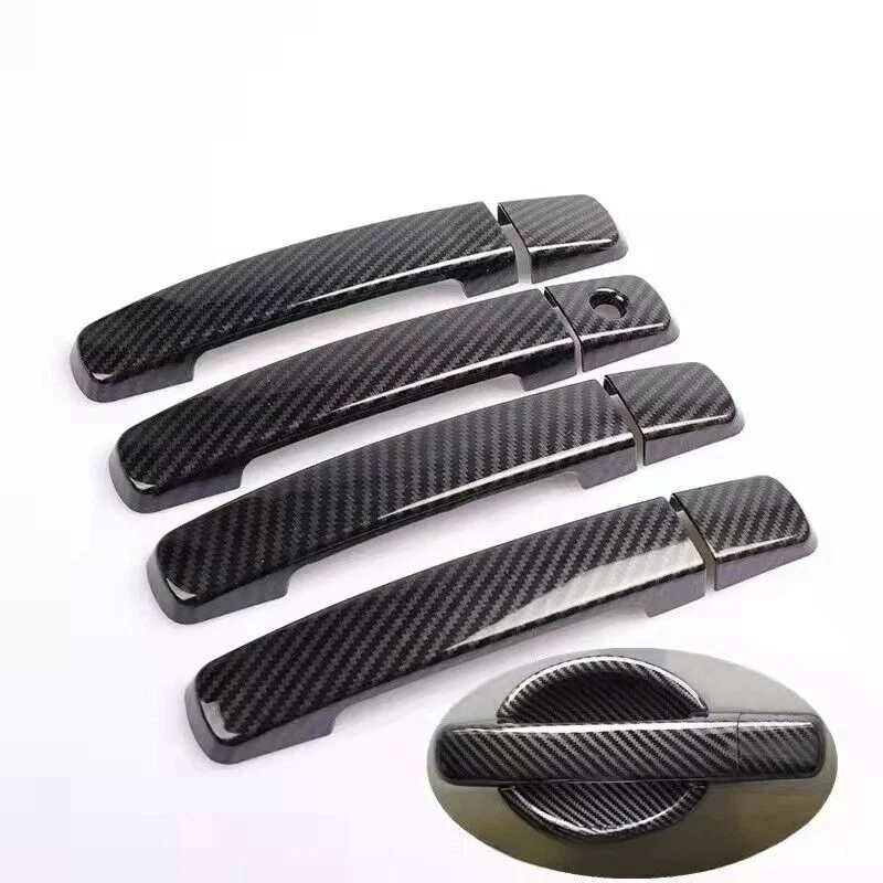 Door Handle Cover Trim For Infiniti G25 G35 G37 Sedan 09-2013 carbon fiber style — 第 4/4 张图片