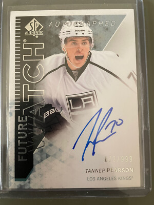 13-14 SP Authentic Tanner Pearson Rookie RC Card #/999