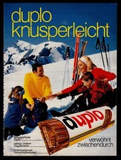 3w7655/ Reklame von 1973 &ndash; FERRERO &ndash; Duplo