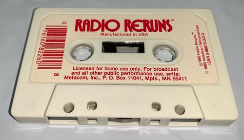 RADIO RERUNS THE BEST OF JACK BENNY (Cassette, 1980, Radio Reruns) 260 Tested - Picture 3 of 6