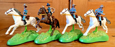 Vintage 1993 Lot of 4 Britains 1/32 Wild West Cowboy Power Riders--638.24