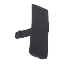 Camera USB Door Cover Black DC in Video Out Interface Protection Rubber Bottom
