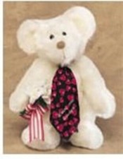 Large First  Main Plush Bear - Alouishes - White