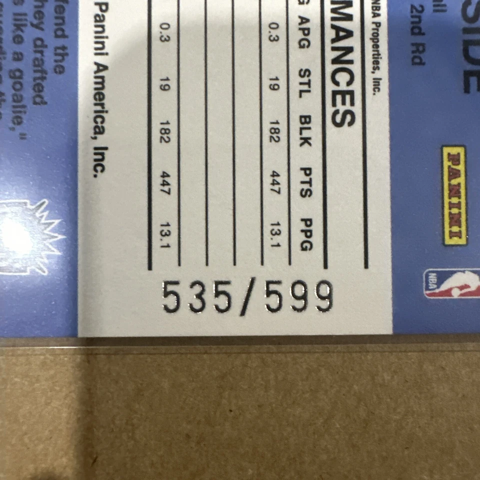 2010-11 Donruss - Rated Rookie Signatures #259 Hassan Whiteside /599 (AU, RC) - Image 3 of 3