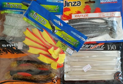 Promo lot de leurres souples Sakura Grauvell Jinza 23 Promo lot de leurres souples Sakura Grauvell Jinza 23