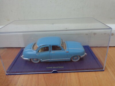 Atlas 1/43 Maßstab - Tintin Taxi Panhard Dyna Z 1954 Koks En Lager Diecast Auto
