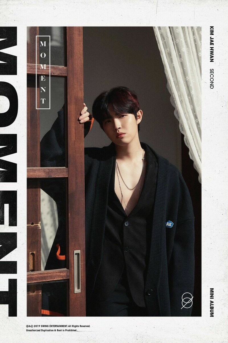 KIM JAE HWAN [MOMENT] 2nd Mini Album 2 Ver SET 2CD+2 Photo