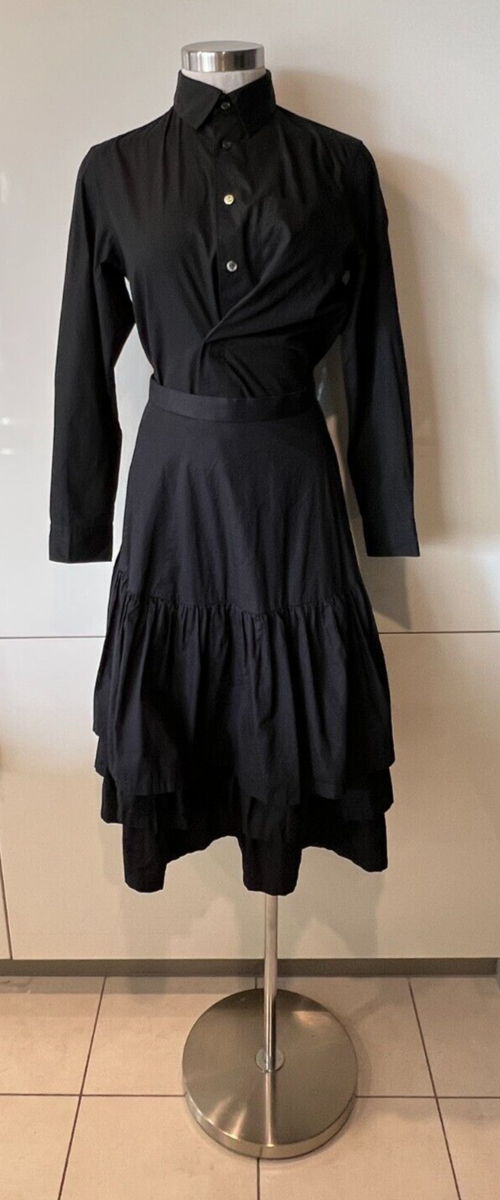 tricot COMME des GARCONS パンツ(その他) 2000225Y0066 COMME des GARCONS Tricot Japan Black Cotton Button/Stud Long