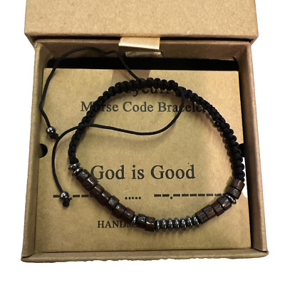 Joycuff Morsecode Armband - God is Good