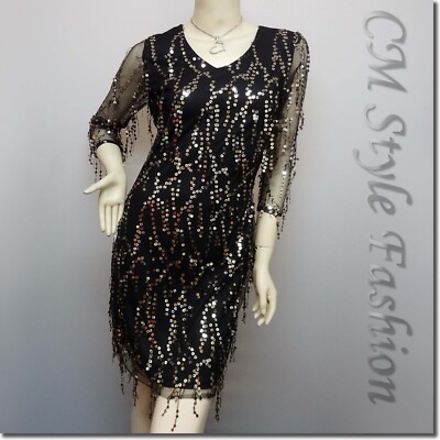 slim fit dress slacks CD Rhea Glitter Black Gown – GlamEdge Dress & Gown