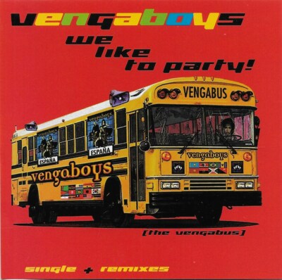 NEVER GONNA WANK DINNER The Swanks 邦楽CD We Like to Party! [Maxi Single] by Vengaboys CD Dec-1998