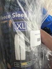 Rugged Frontier Men  s Comfy Fleece Sleep Pant, Plaid, Size XL