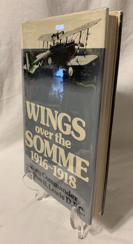 RARE 1976 “Wings Over the Somme 1916~1918” Gwilym H Lewis SIGNED 1st Edition - Imagen 3 de 12