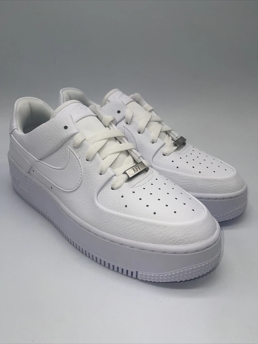 Nike Air Force 1 '07 AF1 Sage Low White/White Women's Size 10