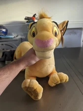 2002 Brand New SIMBA 20" Large Lion King Plush Figure w/ Tag New