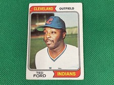 1974 Topps #617 Ted Ford Cleveland Indians