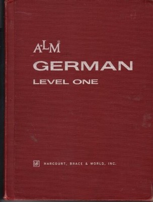 A-LM German, Level One (Audio Lingual Materials) [Hardcover] The Staff of the M