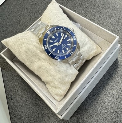 Seiko Prospex Sea Samurai Diver Blue Dial Stainless Steel Watch