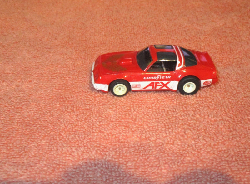 Tomy Aurora Afx Pontiac Firebird Red White w Working Lights Beauty