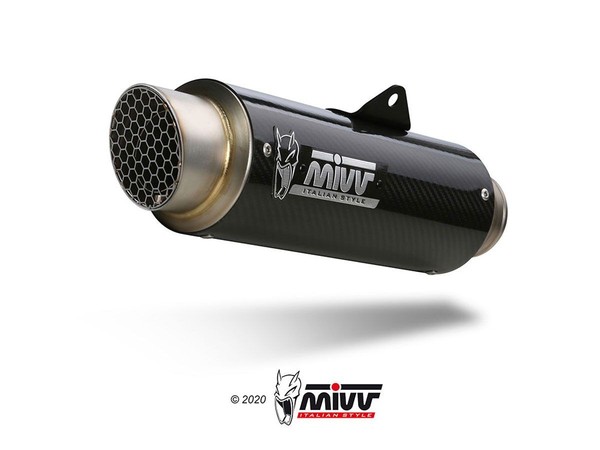 Mivv Gp Pro CARBON-SCHALLDÄMPFER FÜR Kawasaki Z900 Rs 2018-2024-image