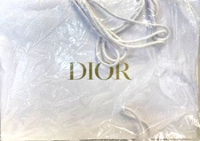 CHRISTIAN DIOR 16.5L”x 12H” x 5W” Authentic Shopping Bag Gift Tote, L,