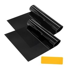 2PCS 7.87"x 59" Car Windshield Tint Strip Kit, 5 VLT Anti-Glare Auto 5 Vlt