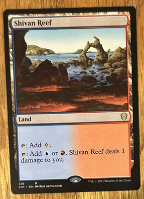 MTG Commander 2021, Shivan Reef