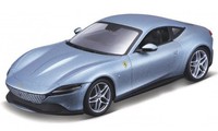 Bburago BBU18-26029SILVER - 1/24 Ferrari Roma, Grau, 2020 - Neu