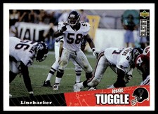 1996 Collector's Choice Jessie Tuggle Atlanta Falcons #169