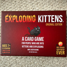Exploding Kittens Original Edition Card Game 2-5 Players Age 7+ Cats