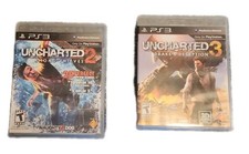 Uncharted 2 And 3 Drakes Deception Sony PlayStation 3 PS3 Complete Great 💿