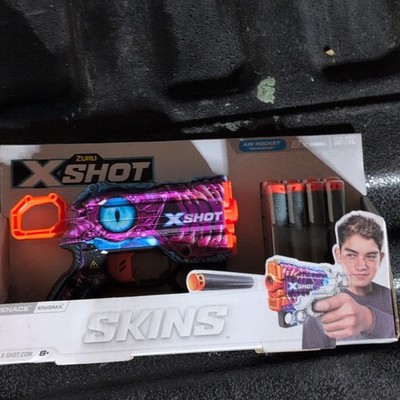 Zuru Xshot Skins Blasters Eagle 8 Darts Brand New