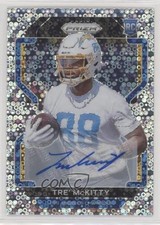 2021 Panini Prizm Rookie No Huddle Prizm Auto Tre' McKitty #416 Auto nd3