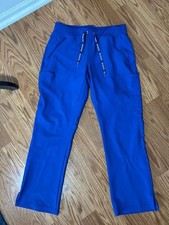 Med Couture Blue Scrub Pants Women  s size S
