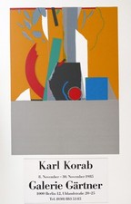 Karl KORAB, Plakat II - Siebdruck in Farbe