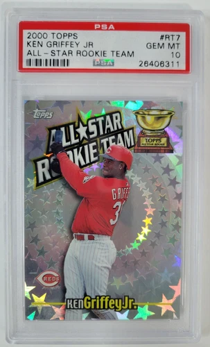 Ken Griffey Jr 2000 Topps - All-Star Rookie Team #RT7 PSA 10 Gem Mint Insert