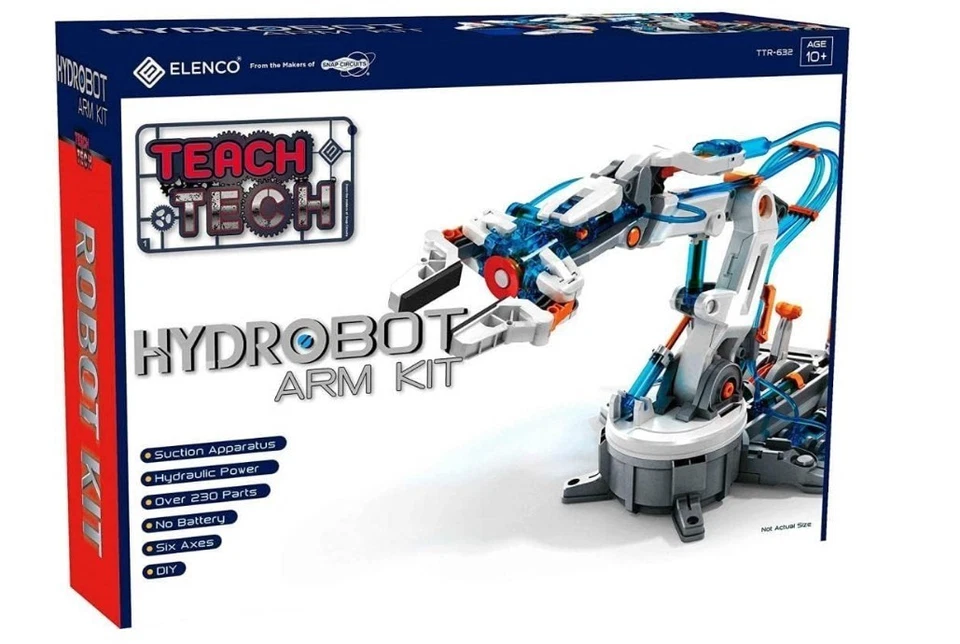 “Kit de brazo de robot”, kit hidráulico, juguete de construcción STEM para niños 12+ Foto 2 de 3