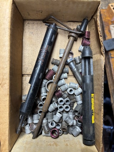 Vintage Heli-coil Tools With Coils Lot