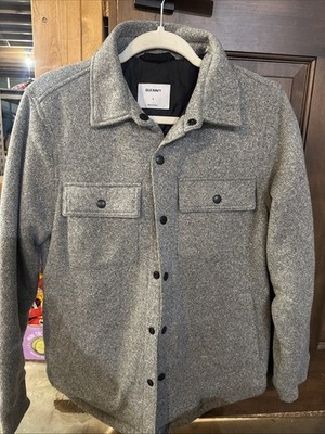 Old Navy Men s Jacket Size Small Gray