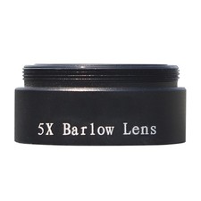 5X Barlow Lens 1.25inch Eyepiece Extender M28.5 0.6 Astronomical