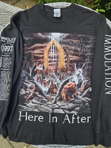 Immolation Here In After Vintage LS prezzo ebay