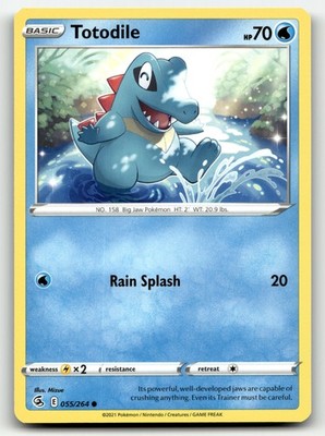 Totodile Fusion Strike 55/264