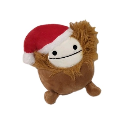 Squishmallow Benny The Bigfoot  Santa Hat Christmas Plush 5''