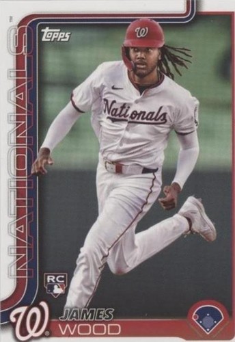 James Wood Kaboom! 2025 Panini Prospect Edition SSP Washington 