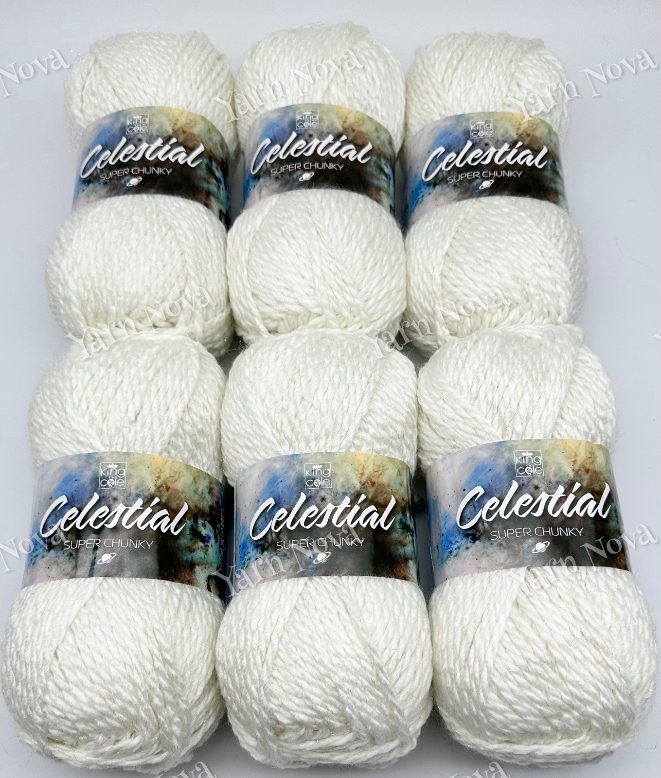 King Cole Celestial - Star White (5620) - Image 2