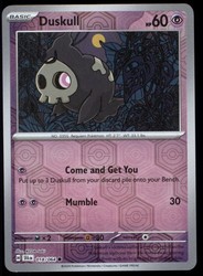 Duskull 018/064 Shrouded Fable Reverse Holo