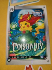 Poison Ivy (Pikachu) #128 Glitter Holo - Heros & Villains Flash Edition Pokemon