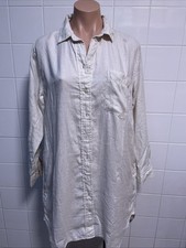 Quince Women's Size Extra Small Linen Shirt Dress in Flax, Beige Looks unworn