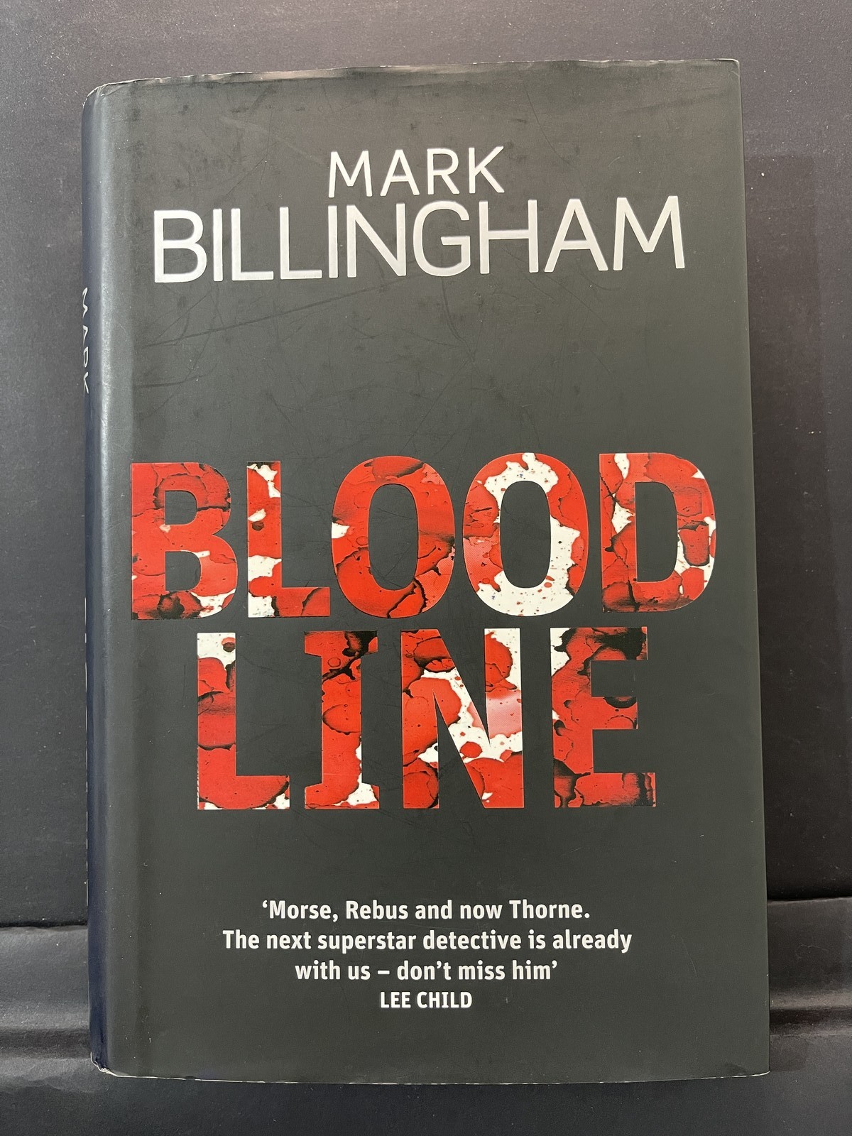 Mark Billingham Blood Line DI Tom Thorne Series Hardcover Crime Thriller